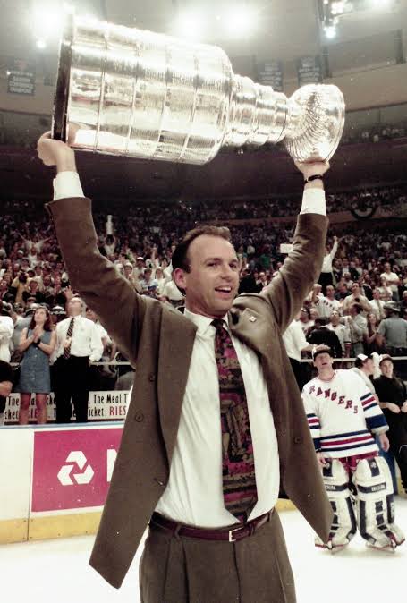 Neil Smith with the Stanley Cup